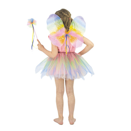 SET FEE PAPILLON FLUO ENFANT