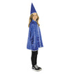 CAPE ET CHAPEAU DE MAGICIEN LUXE ENFANT