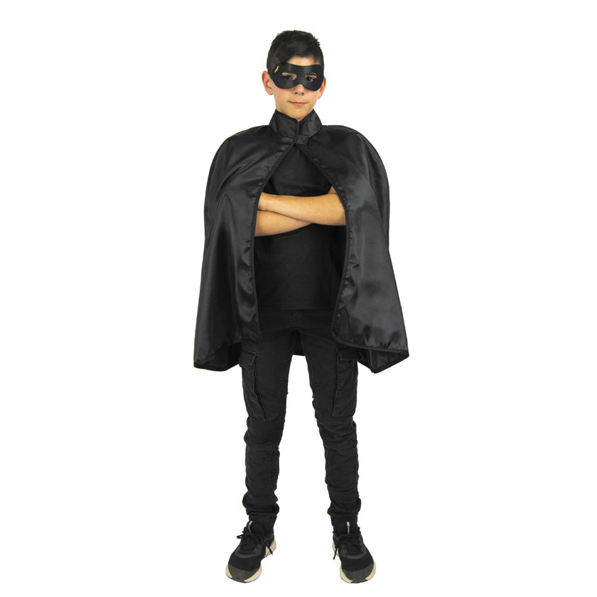 CAPE CHAUVE SOURIS ENFANT + MASQUE