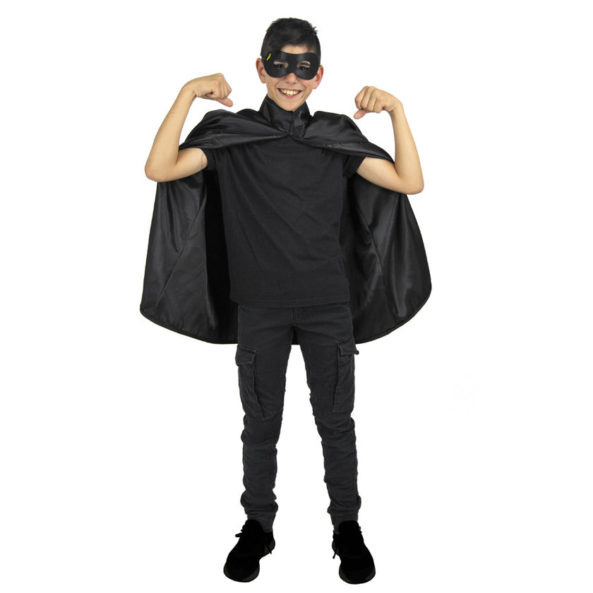 CAPE CHAUVE SOURIS ENFANT + MASQUE