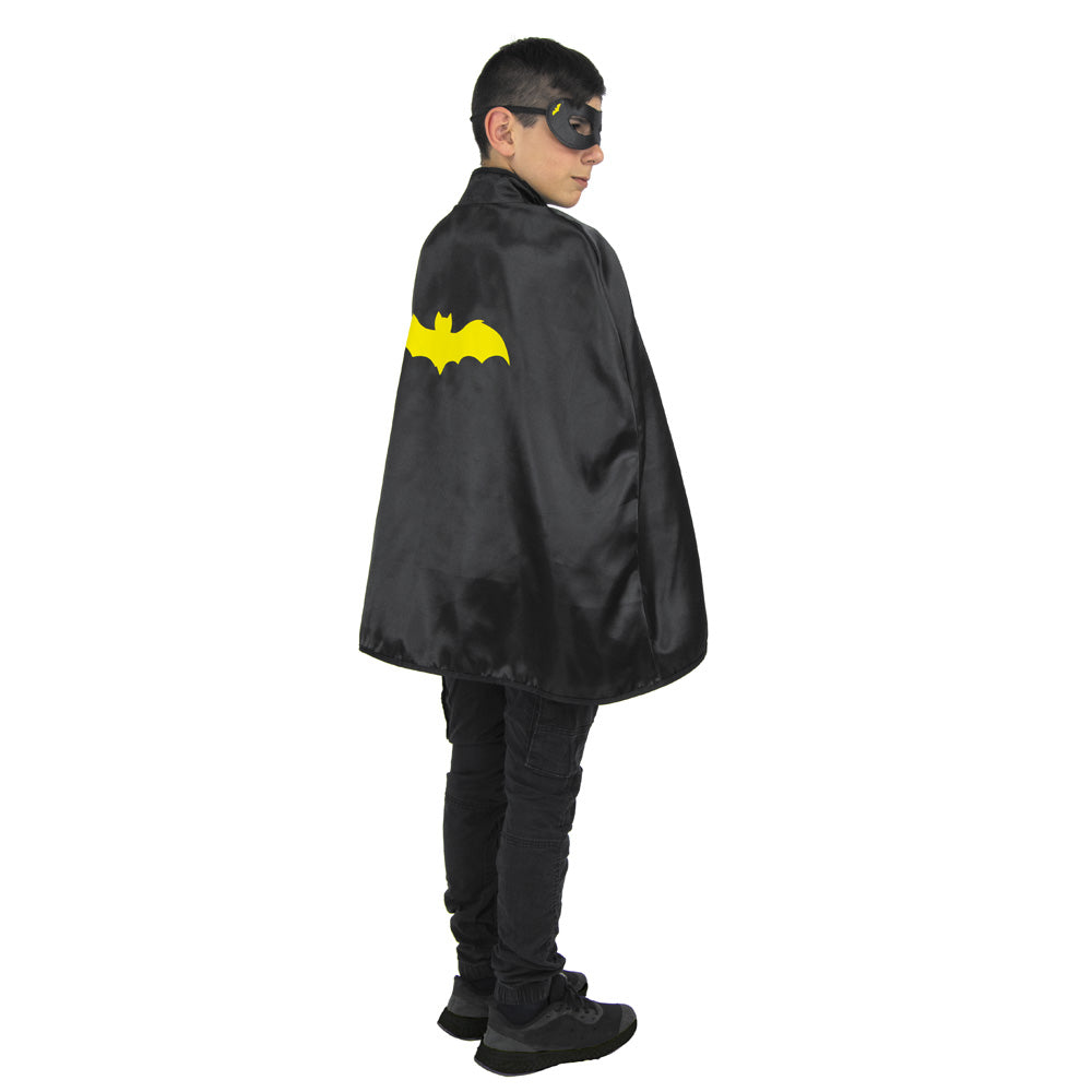 CAPE CHAUVE SOURIS ENFANT + MASQUE