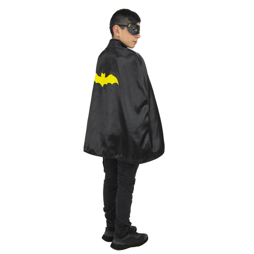 CAPE CHAUVE SOURIS ENFANT + MASQUE