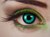 lentilles de contact sorcière mage vert noir 1 jour