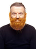 Moustache et barbe super fournie rousses