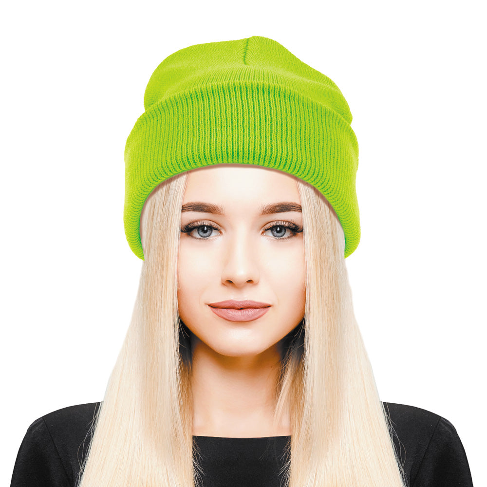 BONNET VERT FLUO