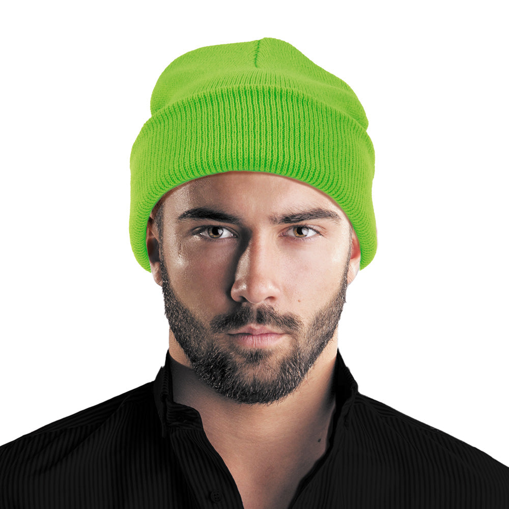 BONNET VERT FLUO