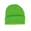 BONNET VERT FLUO