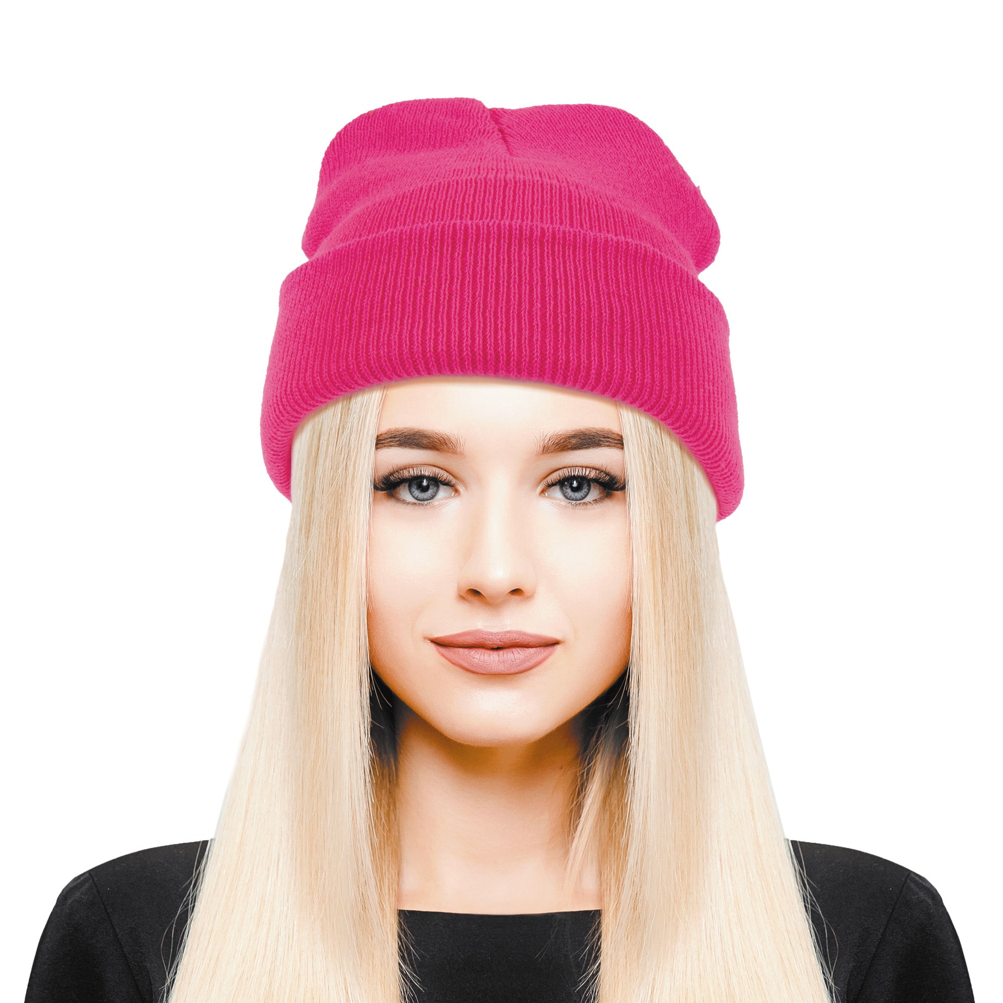BONNET ROSE FLUO