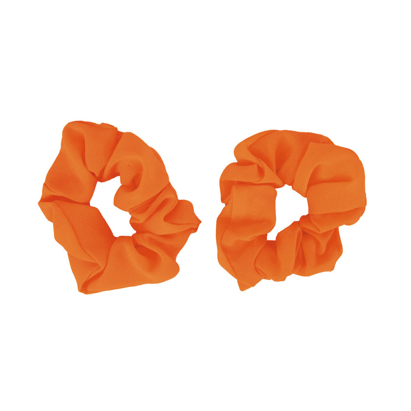 LOT DE 2 CHOUCHOUS ORANGE FLUO
