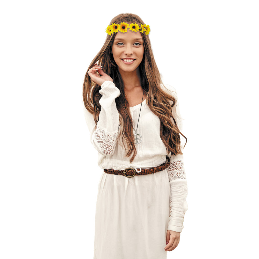 PENDENTIF PEACE HOPE LOVE SILVER