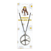 PENDENTIF PEACE HOPE LOVE SILVER