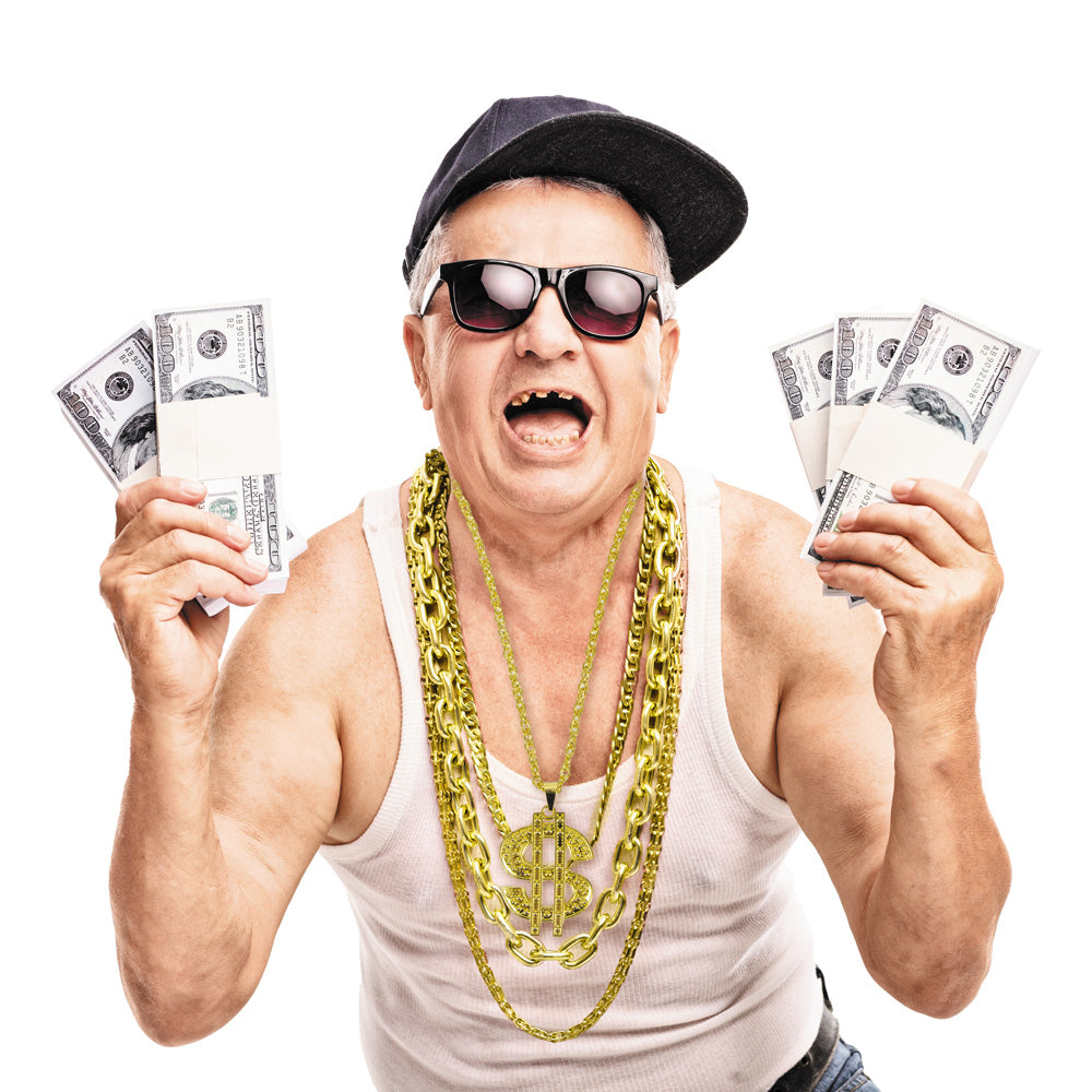 PENDENTIF DOLLAR GOLD