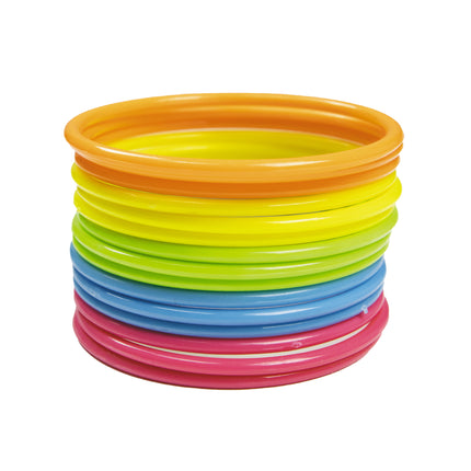 15 BRACELETS MULTICOLORES 80'S