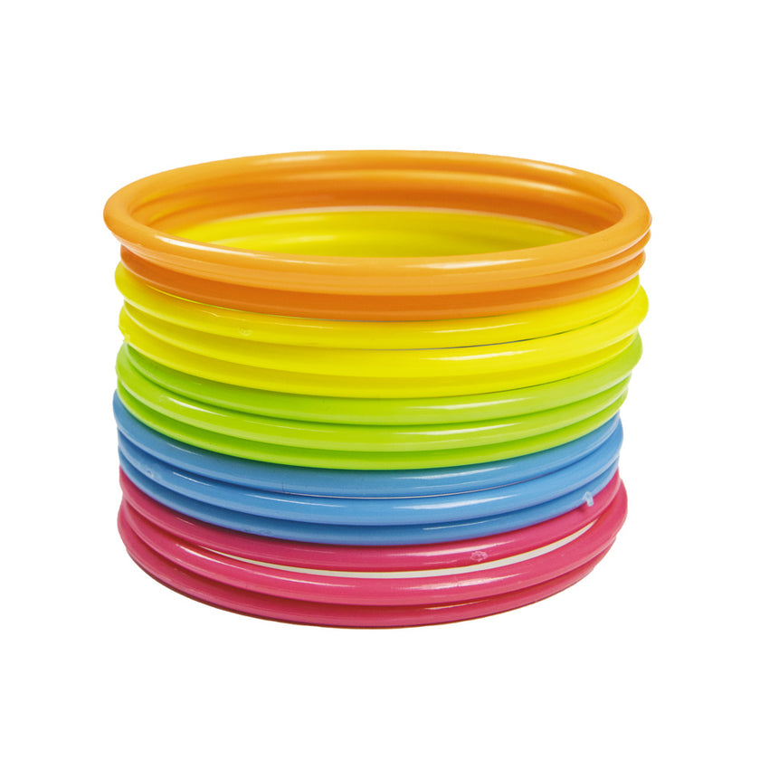 BRACELETS MULTICOLORES 80'S X15