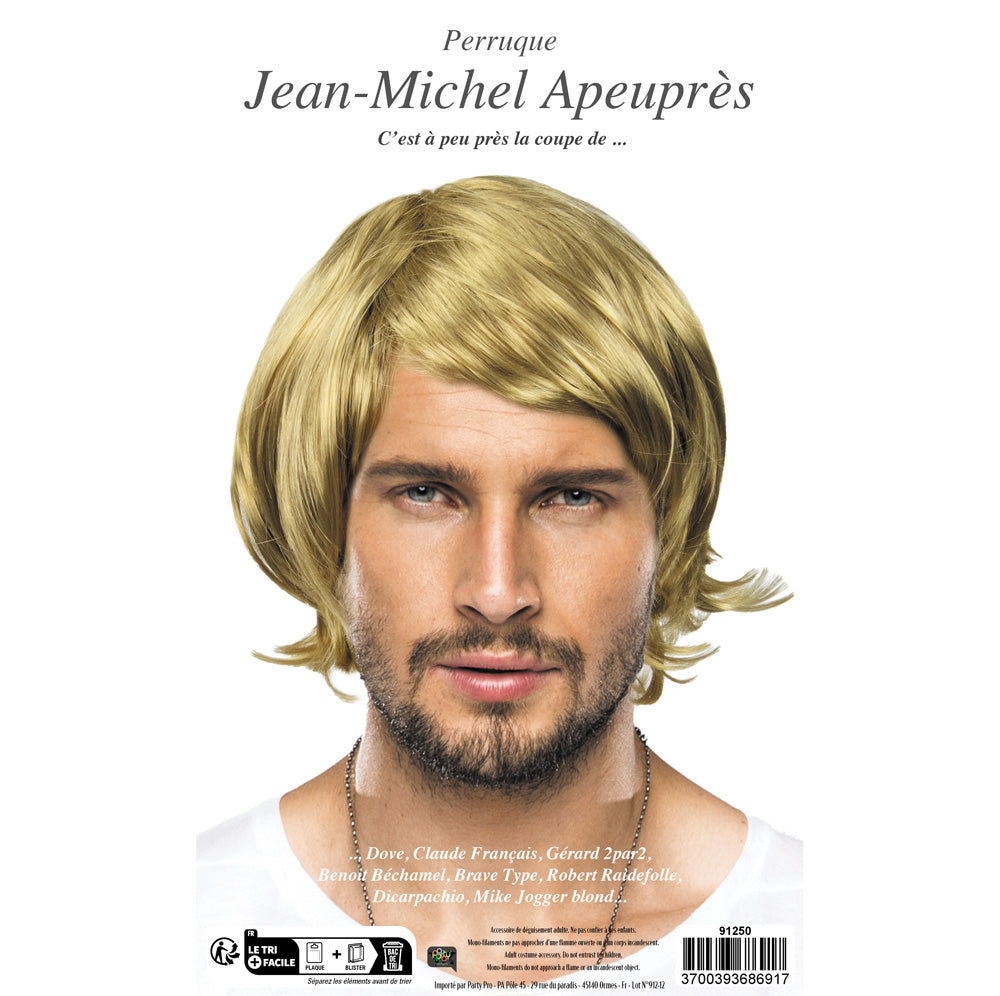 PERRUQUE JEAN MICHEL APEUPRES