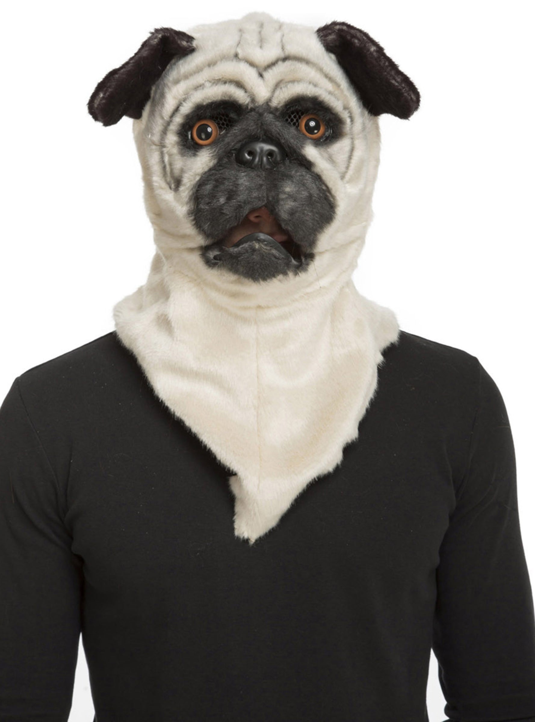 Masque Bulldog moving mouth adulte