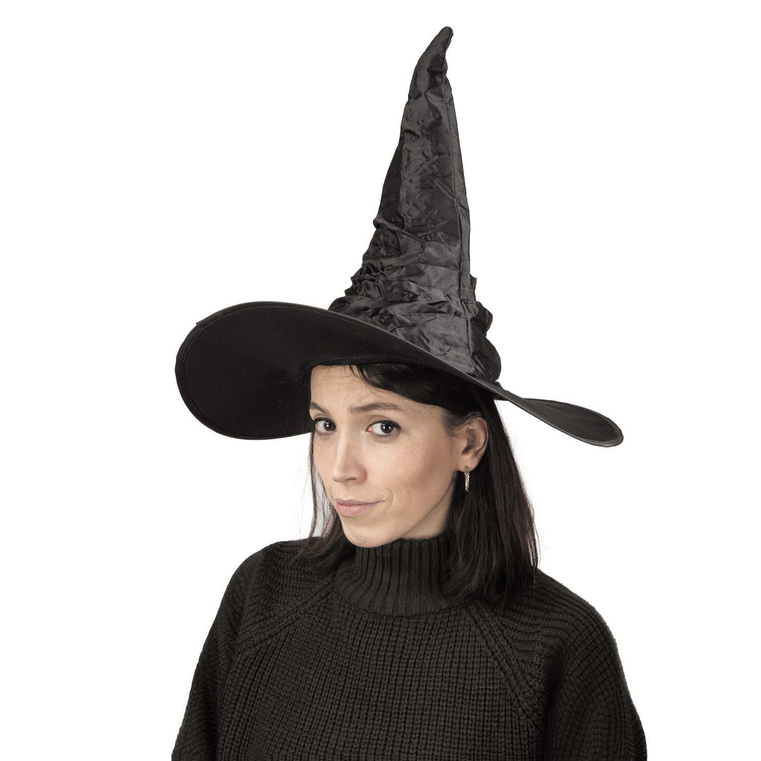 CHAPEAU SORCIERE NOIR