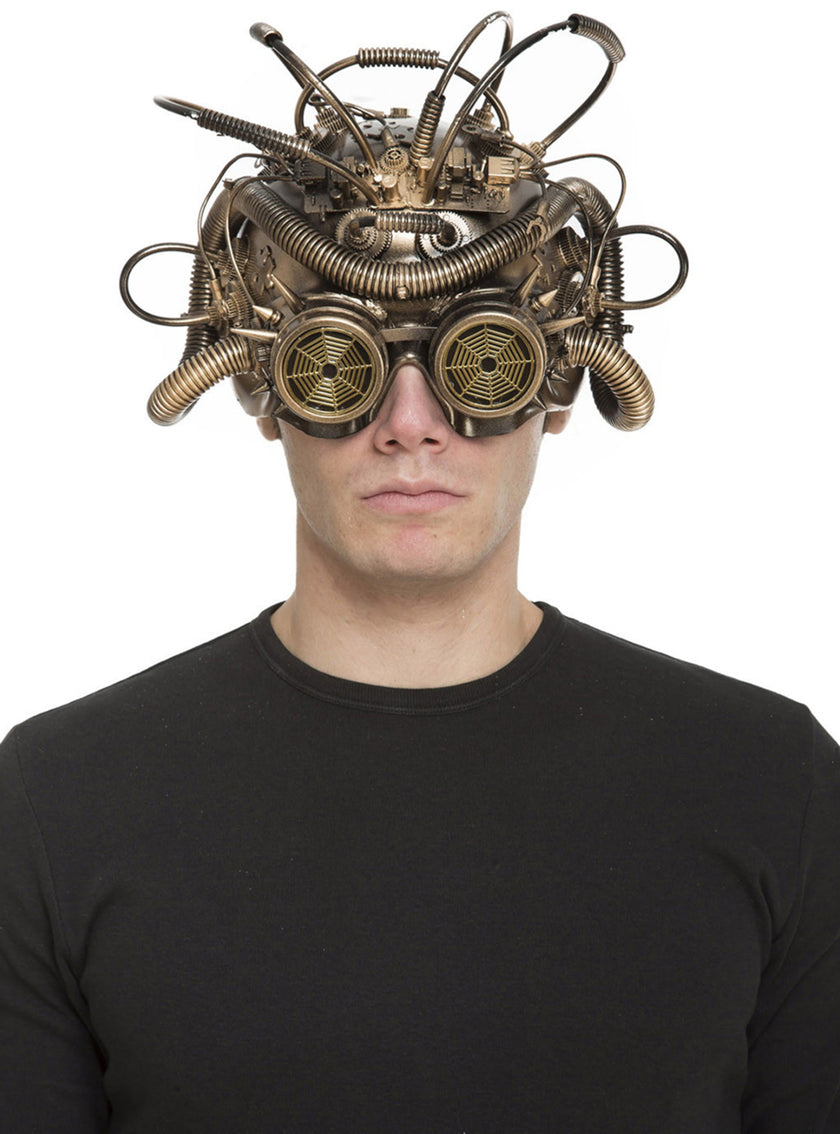 Casque méduse steampunk adulte
