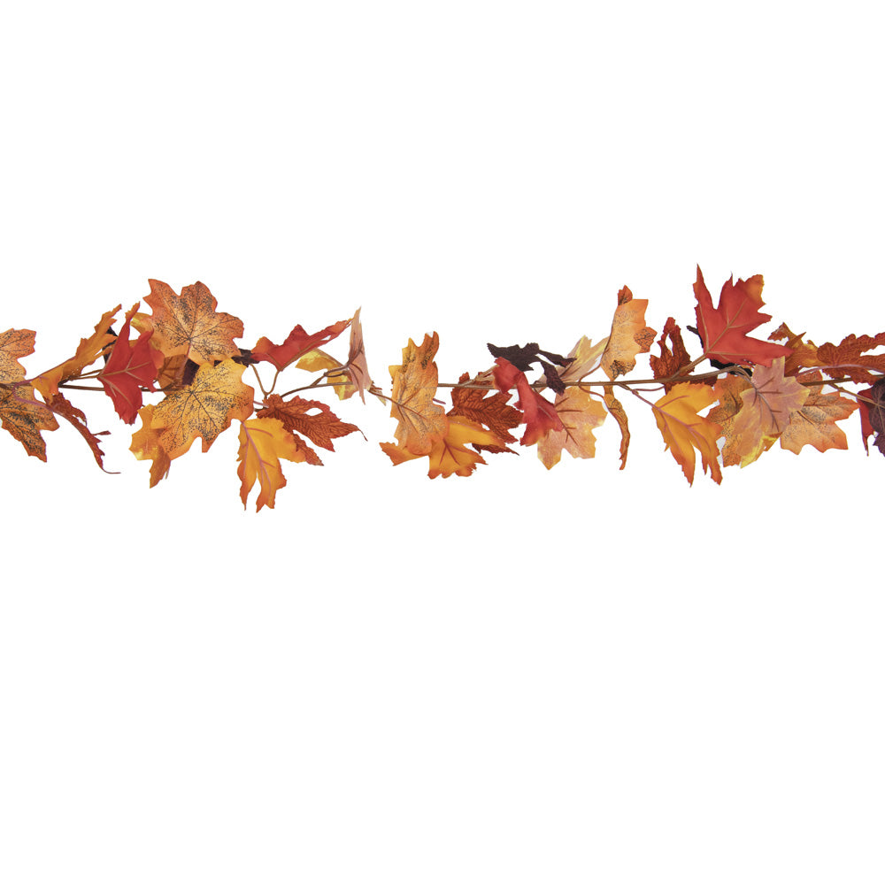 GUIRLANDE AUTOMNE FEUILLES D ERABLE 175CM