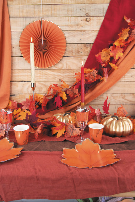 GUIRLANDE AUTOMNE FEUILLES D ERABLE 175CM