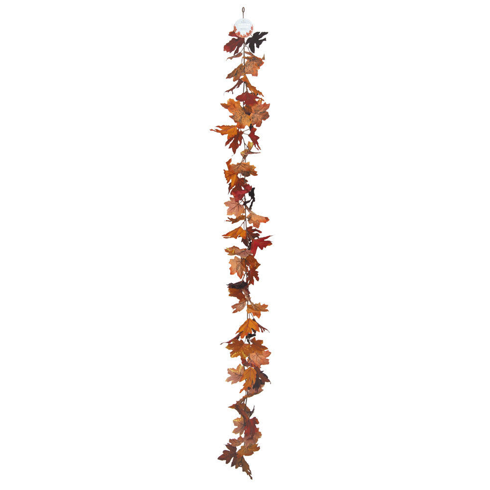 GUIRLANDE AUTOMNE FEUILLES D ERABLE 175CM