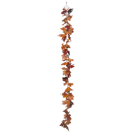 GUIRLANDE AUTOMNE FEUILLES D ERABLE 175CM