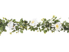 GUIRLANDE ROSES BLANCHES 1.85M