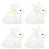 ASSIETTES MON LAPIN PASTEL 4 COUL ASS  23CM X 8