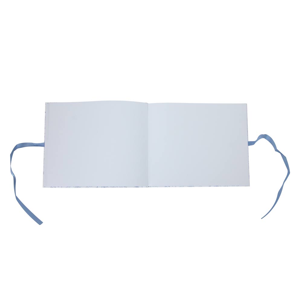 LIVRE D'OR FLEUR BLEUE