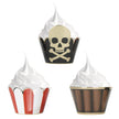 CUPCAKE WRAPPERS PIRATE X 6