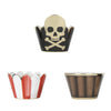CUPCAKE WRAPPERS PIRATE X 6