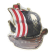 ASSIETTES BATEAU PIRATE 23CM X 8