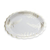 ASSIETTES FESTONNEES 23CM FOUGERE WHITE X 8