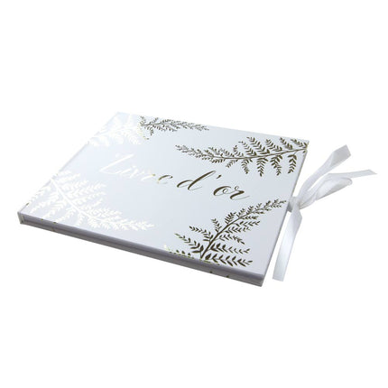 LIVRE D'OR FOUGERE WHITE