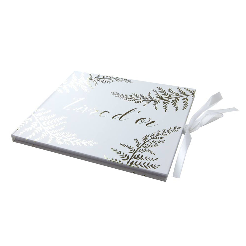 LIVRE D'OR FOUGERE WHITE