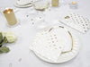 SERVIETTES COEURS DORES X 16