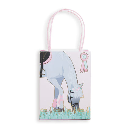 SACS PAPIER CHEVAL D'AMOUR X 4