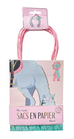 SACS PAPIER CHEVAL D'AMOUR X 4
