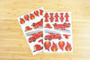 STICKERS POMPIERS X 25PCS