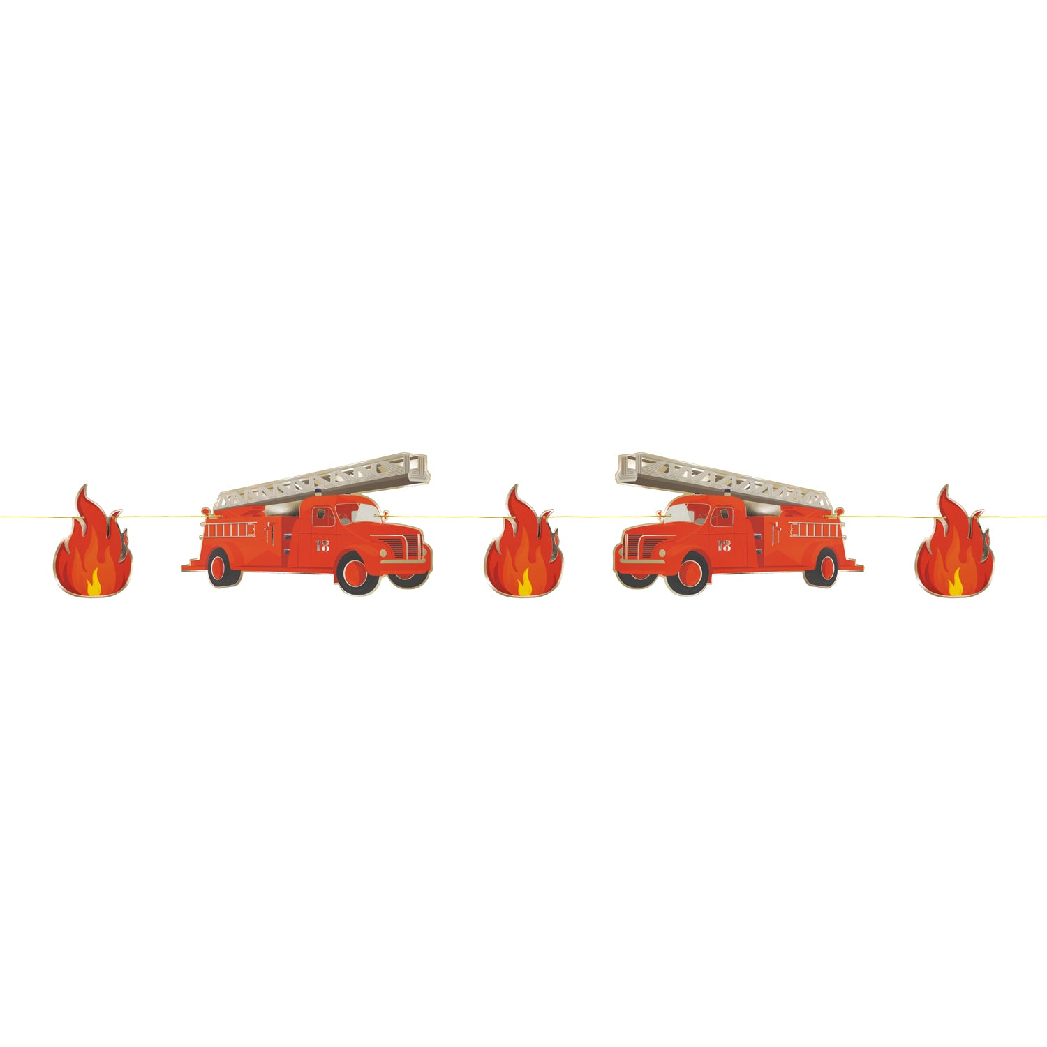 GUIRLANDE POMPIERS 3M