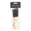 PETITES CUILLERES EN BOIS NOIRES X 8