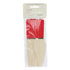 PETITS COUTEAUX EN BOIS ROUGE ET OR X 8