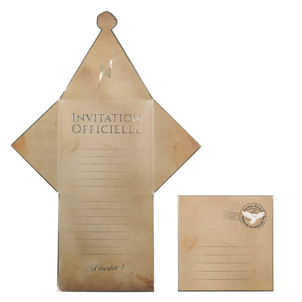 SET DE 8 INVITATIONS ENVELOPPES APPRENTI SORCIER