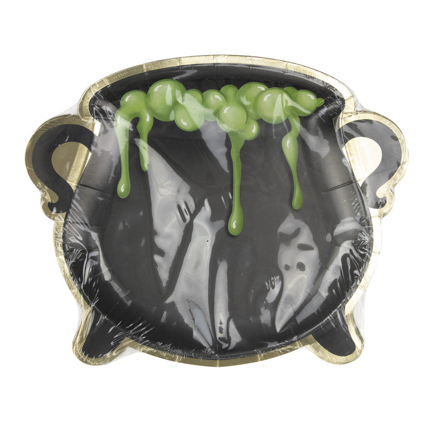 ASSIETTES CHAUDRON APPRENTI SORCIER 23CM  X 8