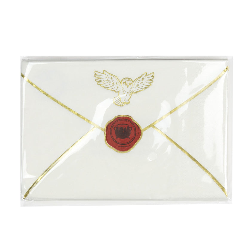 SERVIETTES 30X20CM ENVELOPPE APPRENTI SORCIER X 16