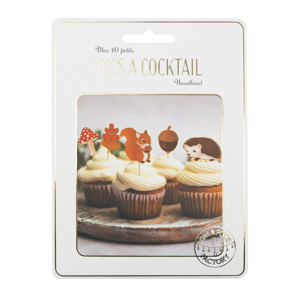 PICS A COCKTAIL WOODLAND X 10