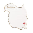 SET DE 8 INVITATIONS WOODLAND