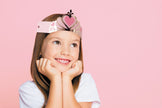 DIADEMES DORES PRINCESSE X 8PCS