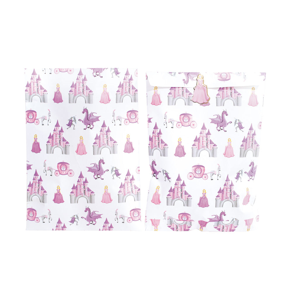 POCHETTES PAPIER PRINCESSE X 8PCS
