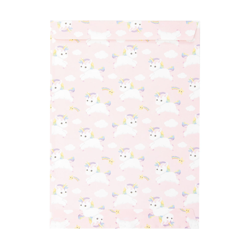 POCHETTES PAPIER BABY LICORNE X 8PCS